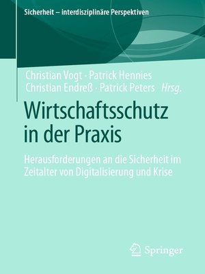 cover image of Wirtschaftsschutz in der Praxis